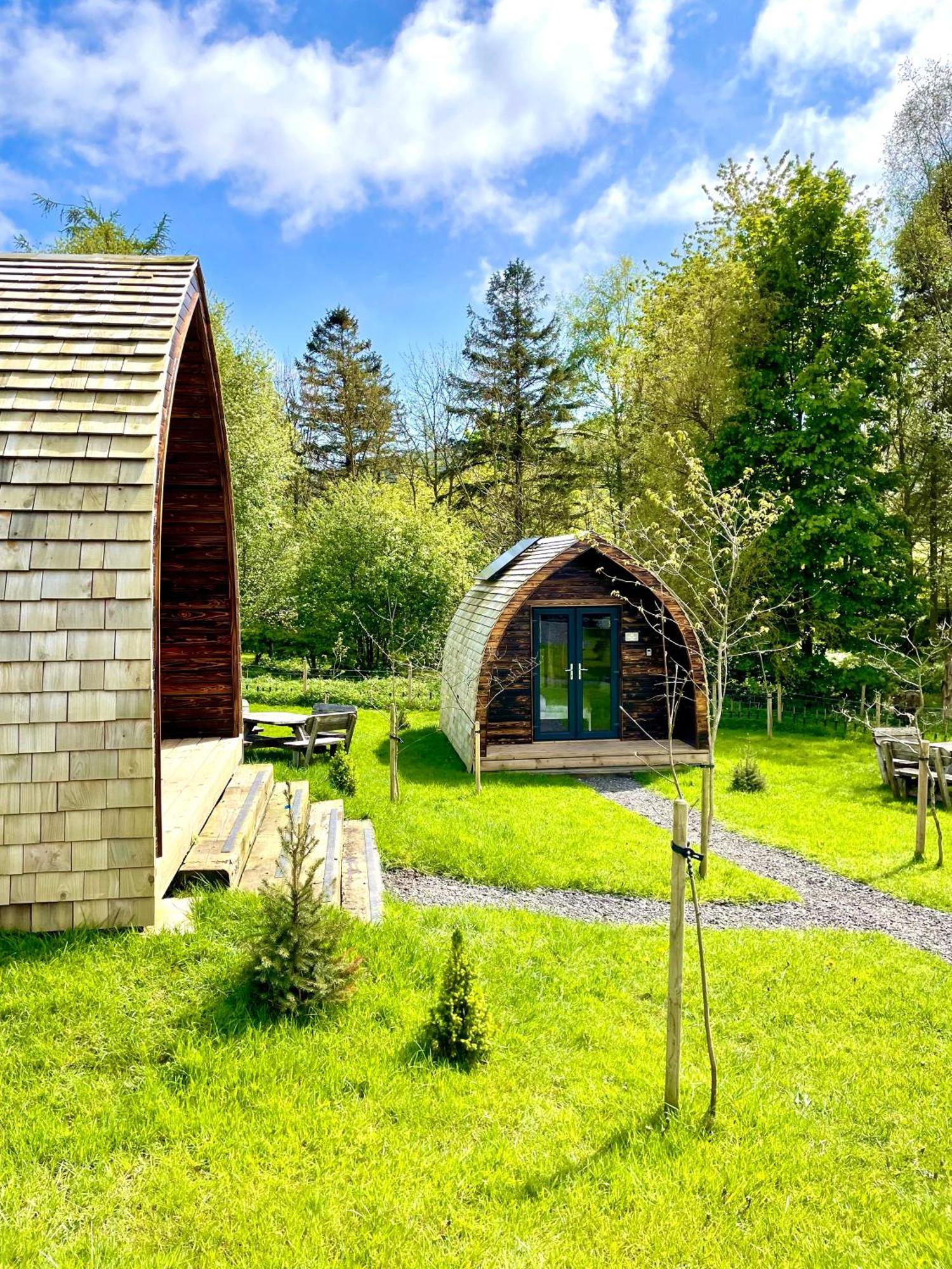 Alder Pod, Clay Bank Huts Hotel Ingleby Greenhow Exterior foto