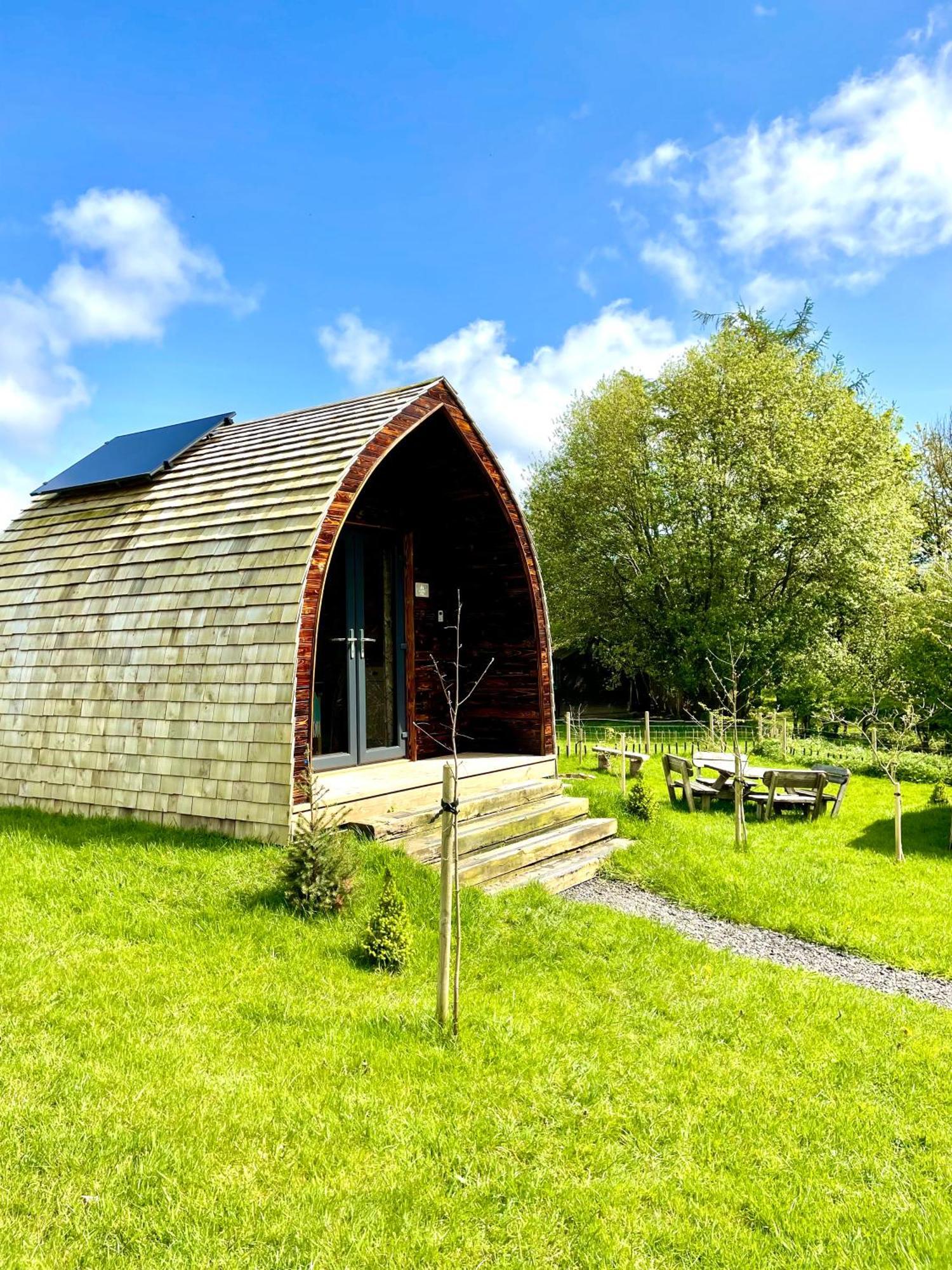 Alder Pod, Clay Bank Huts Hotel Ingleby Greenhow Exterior foto